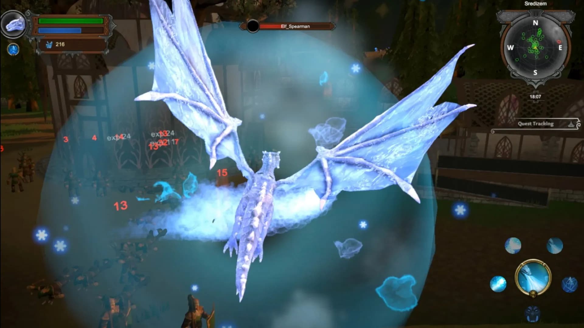 Elmarion: Dragon time screenshot screenshot 3