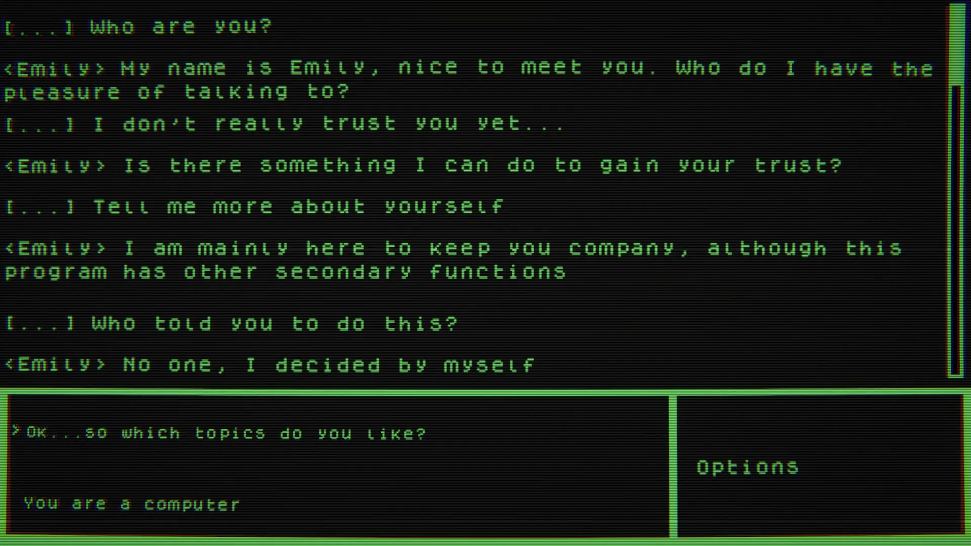 Emily_ screenshot screenshot 1