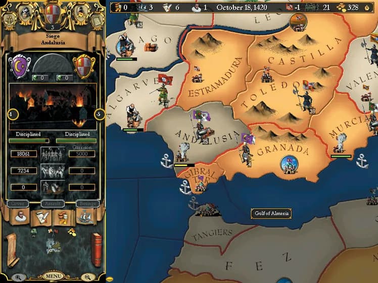 Europa Universalis II screenshot screenshot 1
