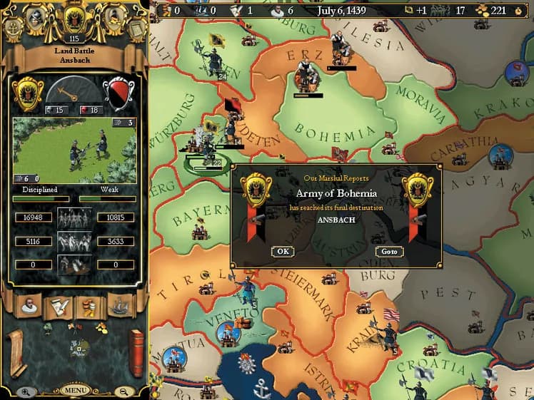 Europa Universalis II screenshot screenshot 12