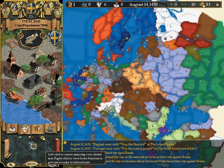 Europa Universalis II screenshot screenshot 2