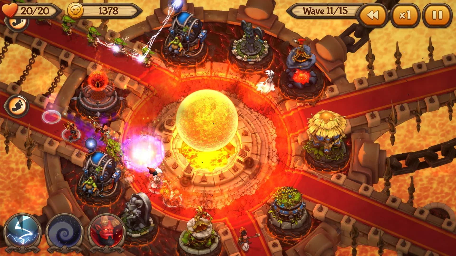 Evil Defenders screenshot screenshot 1