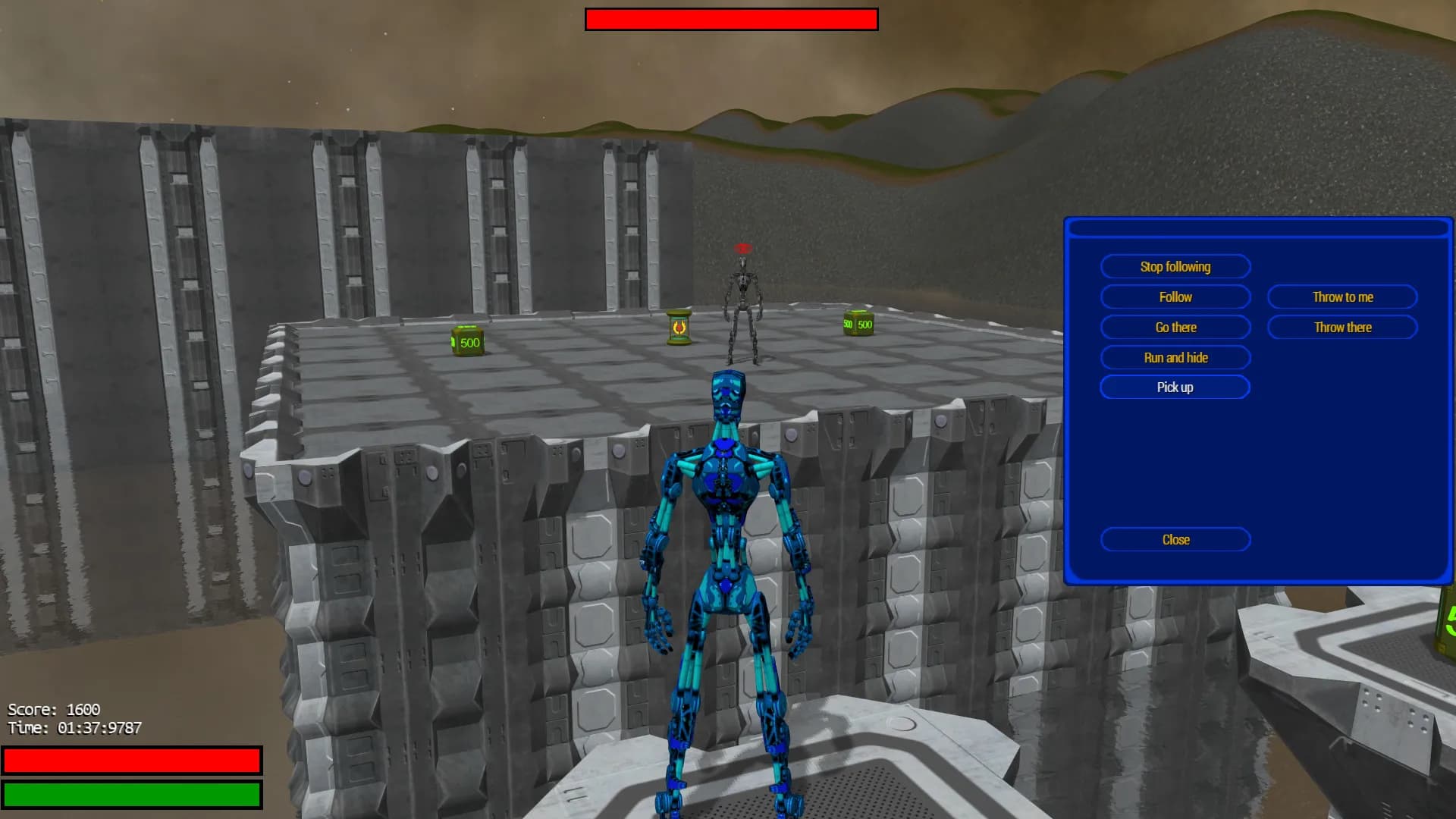 Experimental screenshot screenshot 1