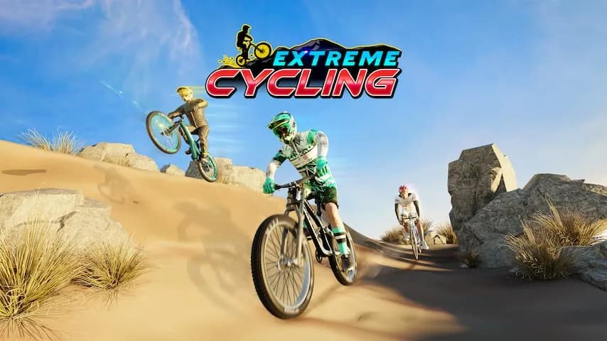 extreme cycling vertical card thumbnail