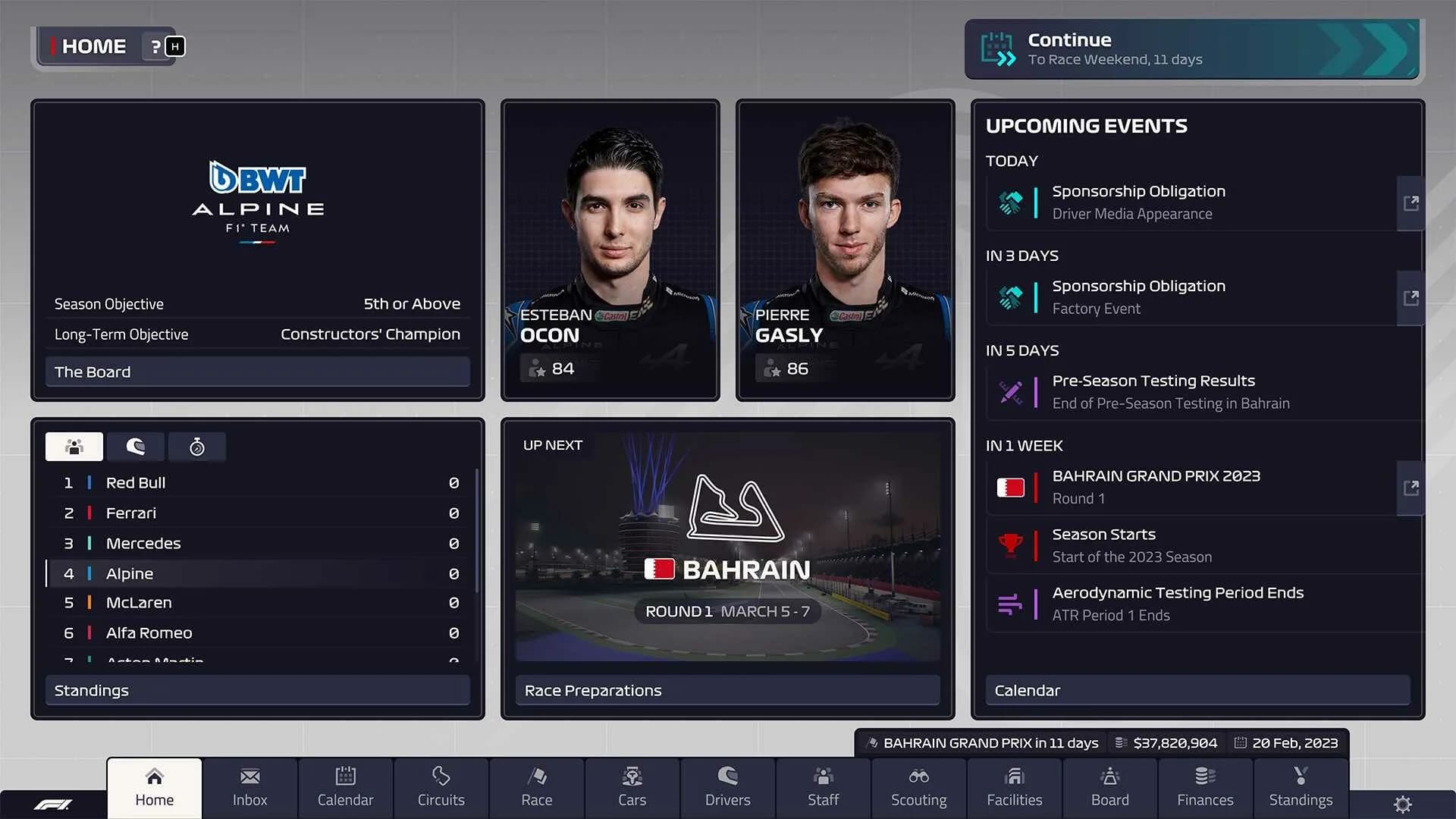 F1 Manager 2023 screenshot screenshot 3
