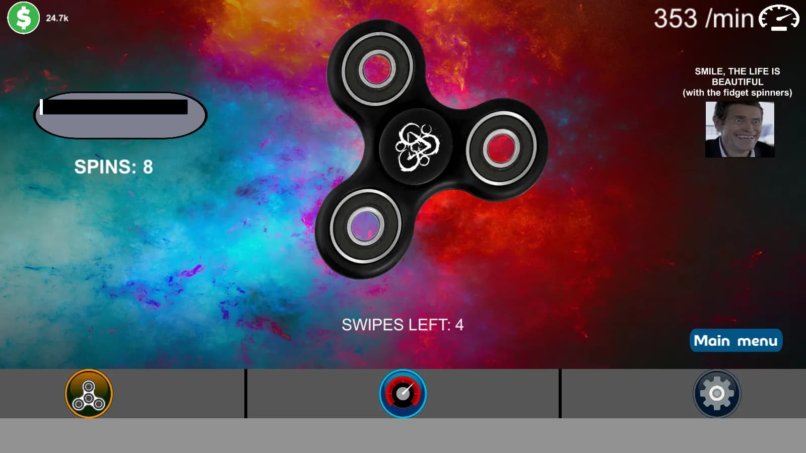 Fidget Spinner screenshot screenshot 0