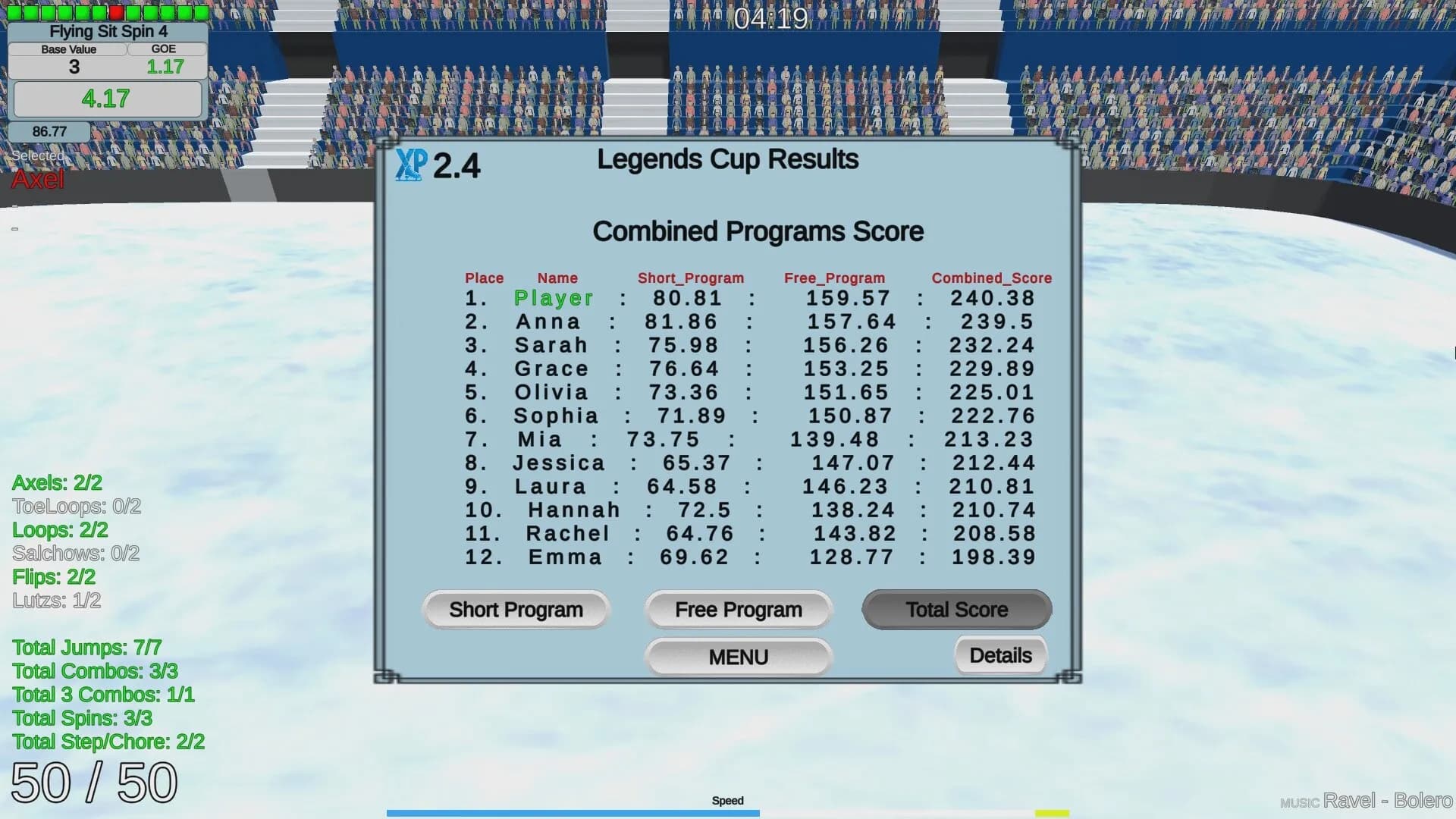 Figure Skating Legends screenshot screenshot 6
