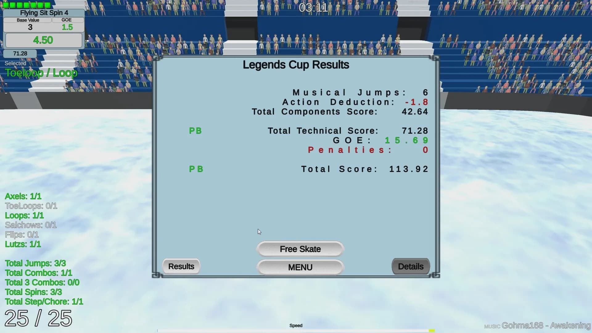 Figure Skating Legends screenshot screenshot 9