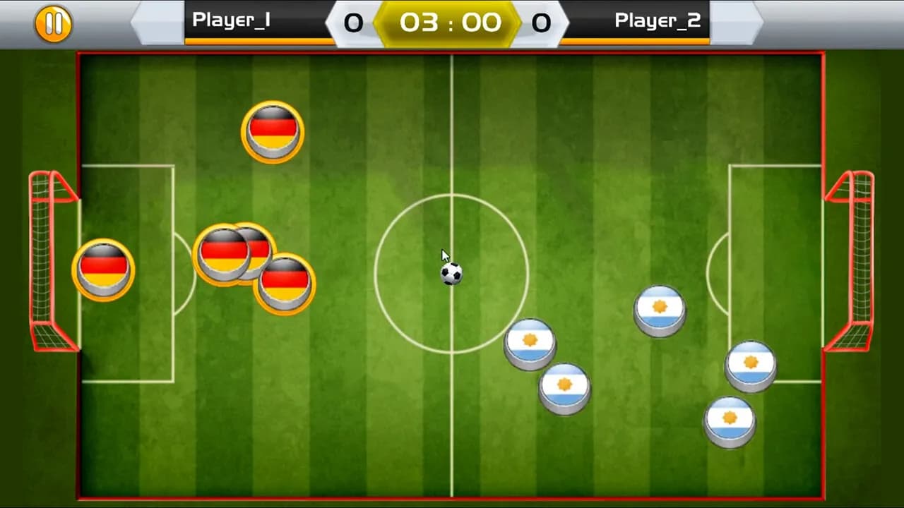 Finger Soccer screenshot screenshot 2