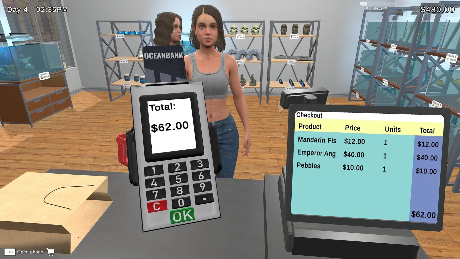 Fish Shop Simulator screenshot screenshot 0