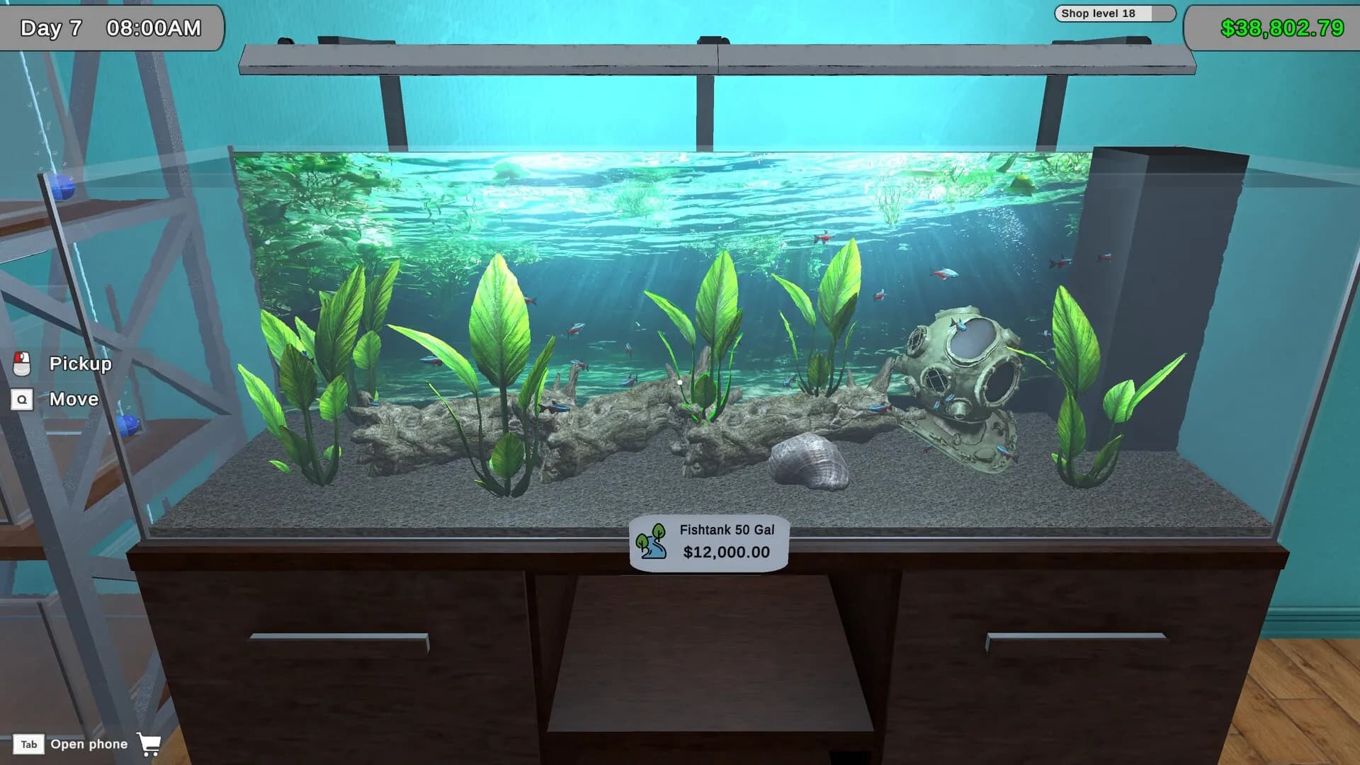 Fish Shop Simulator screenshot screenshot 1