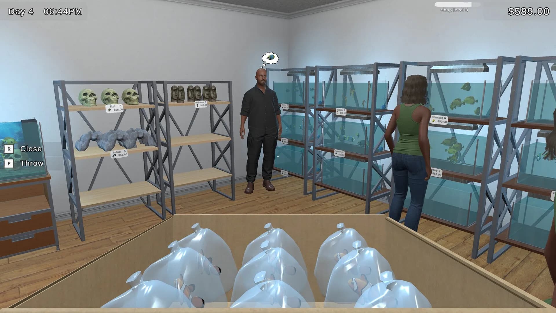 Fish Shop Simulator screenshot screenshot 11