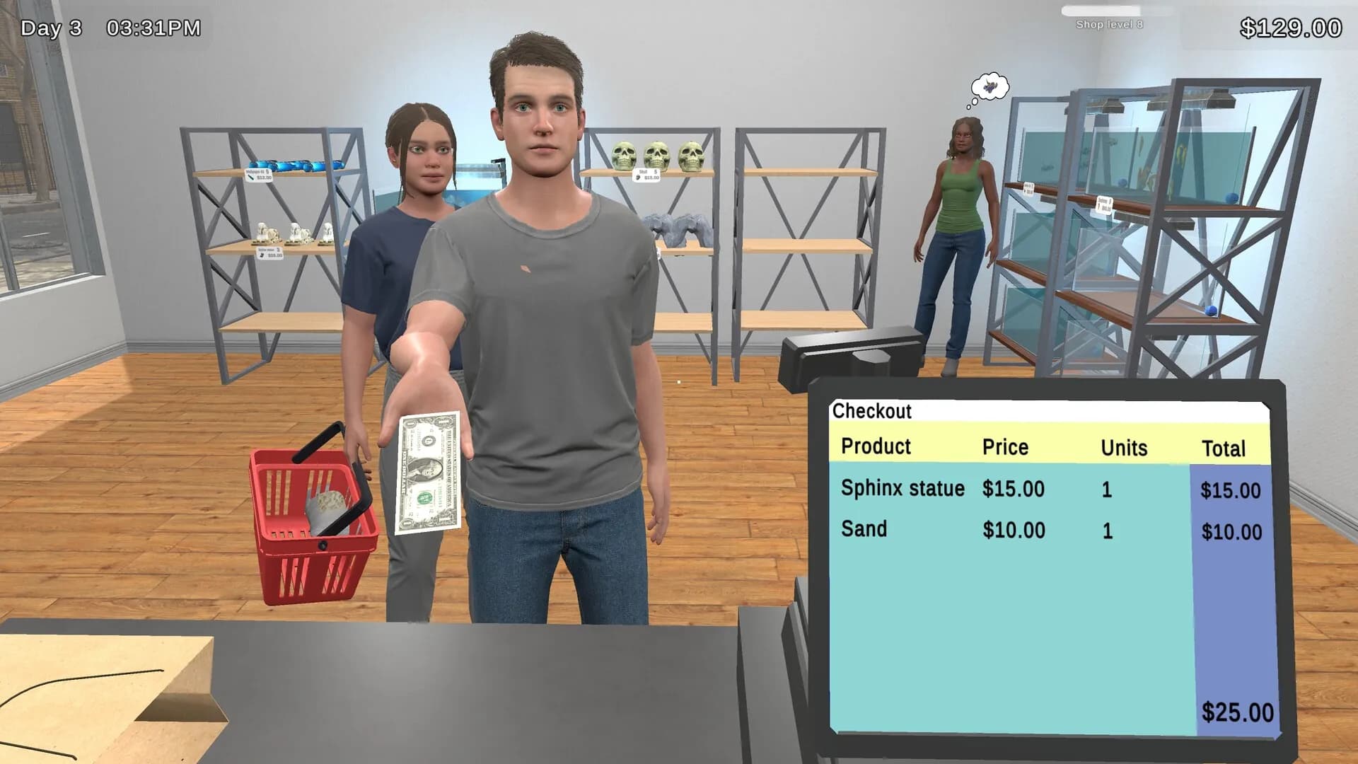 Fish Shop Simulator screenshot screenshot 6