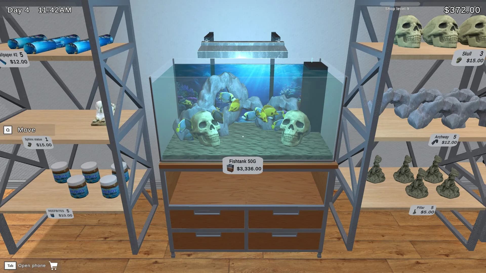 Fish Shop Simulator screenshot screenshot 8