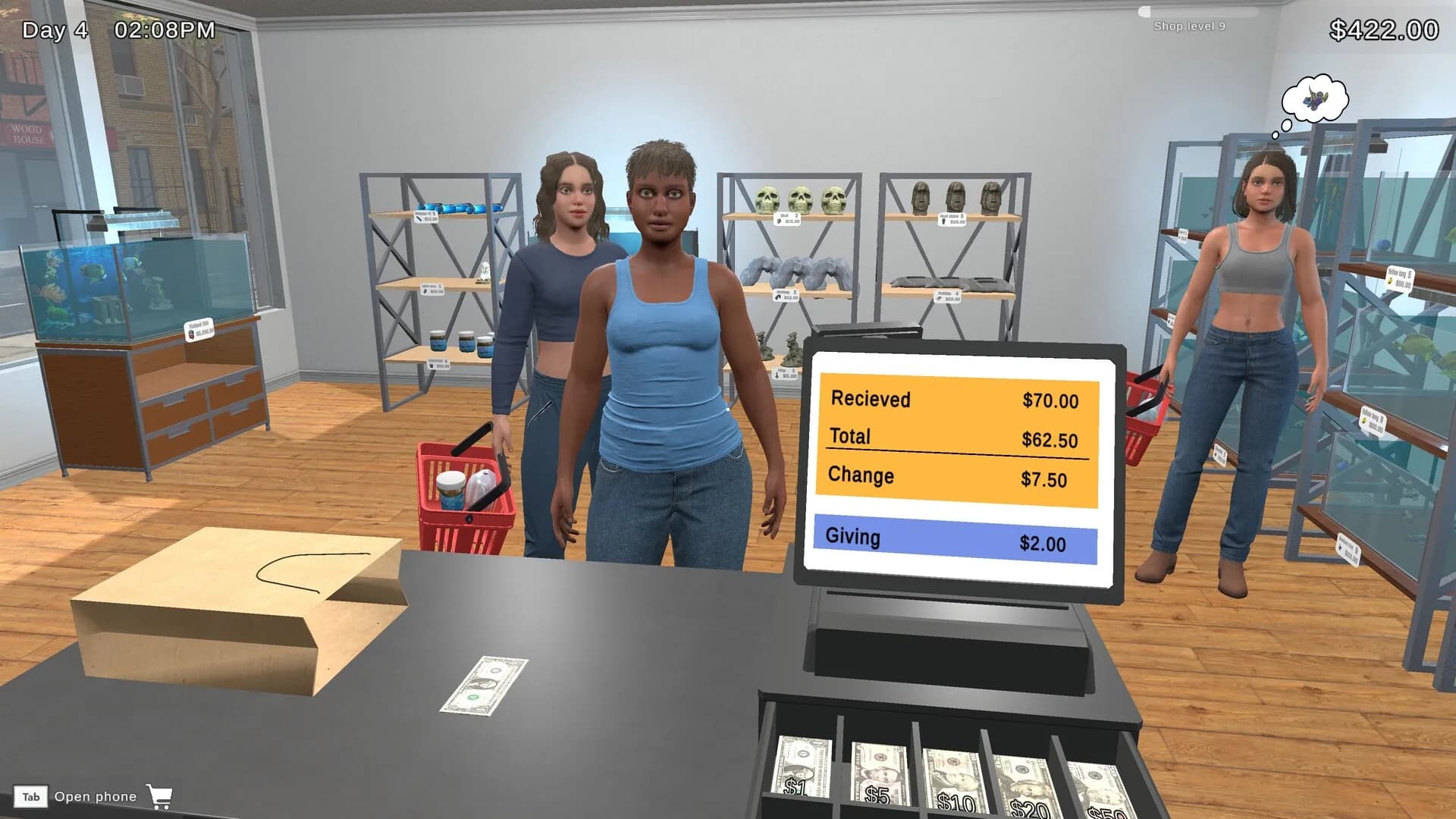 Fish Shop Simulator screenshot screenshot 9