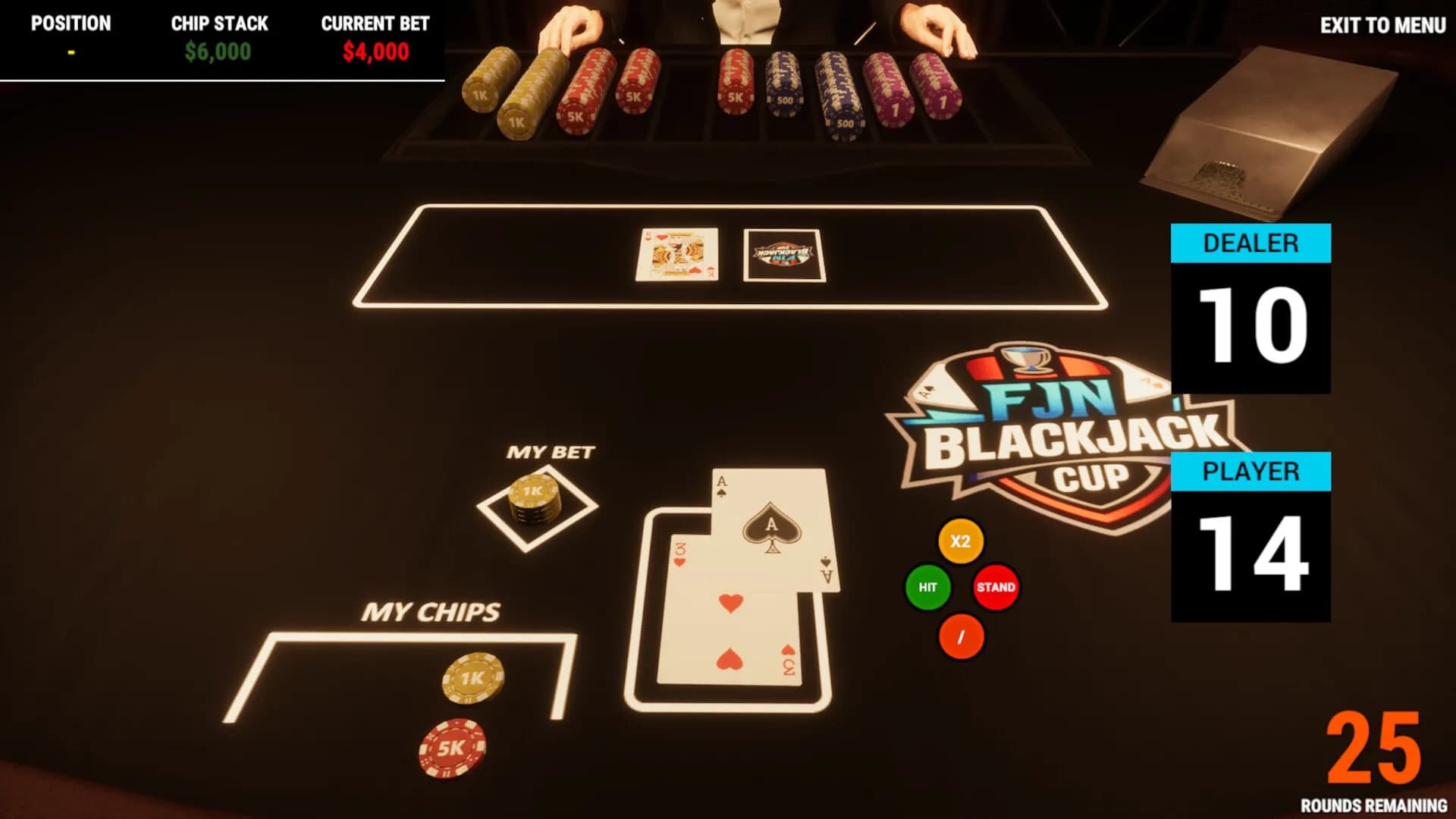 FJN Blackjack Cup screenshot screenshot 1