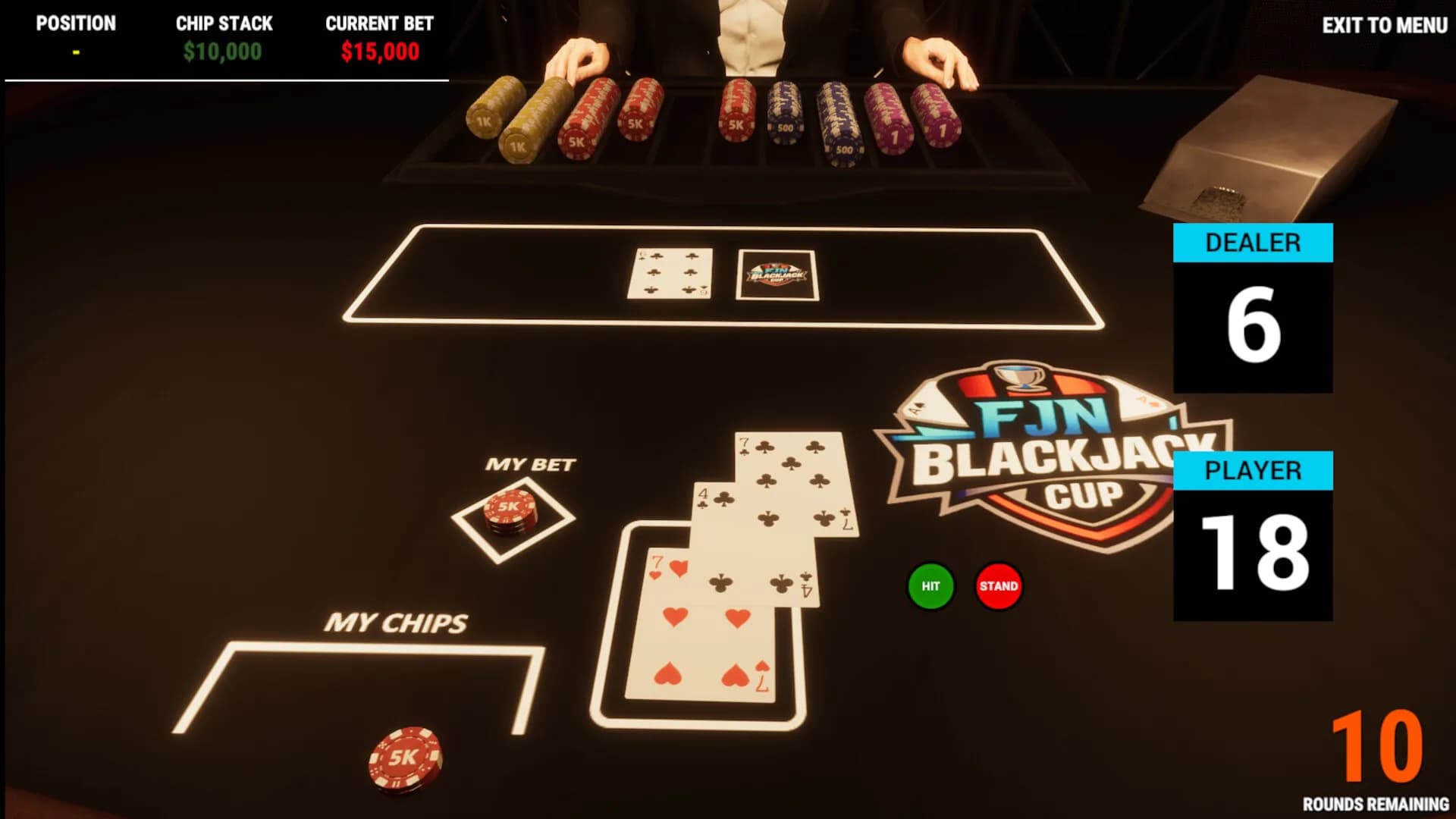 FJN Blackjack Cup screenshot screenshot 4