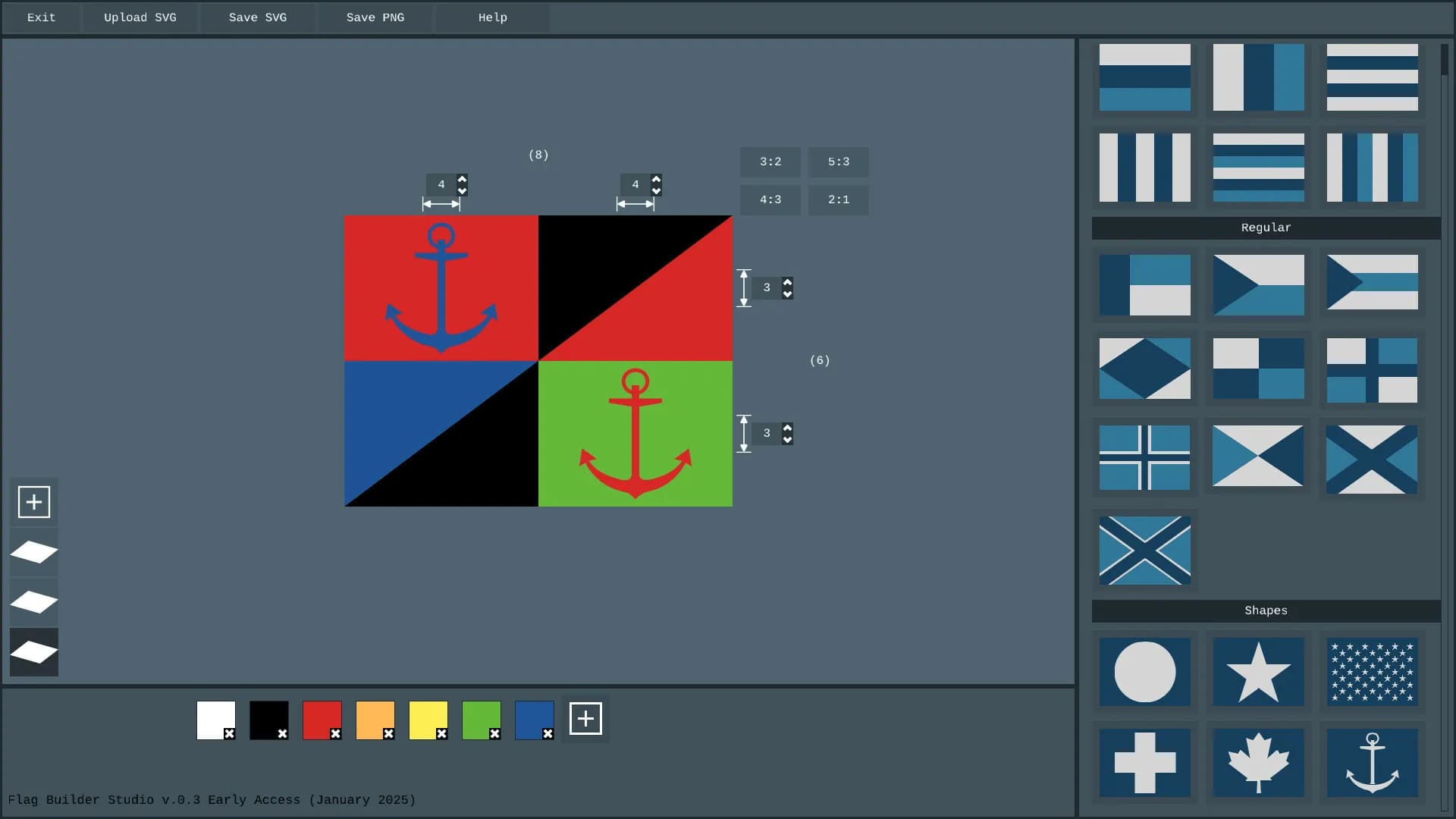 Flag Builder Studio screenshot screenshot 0