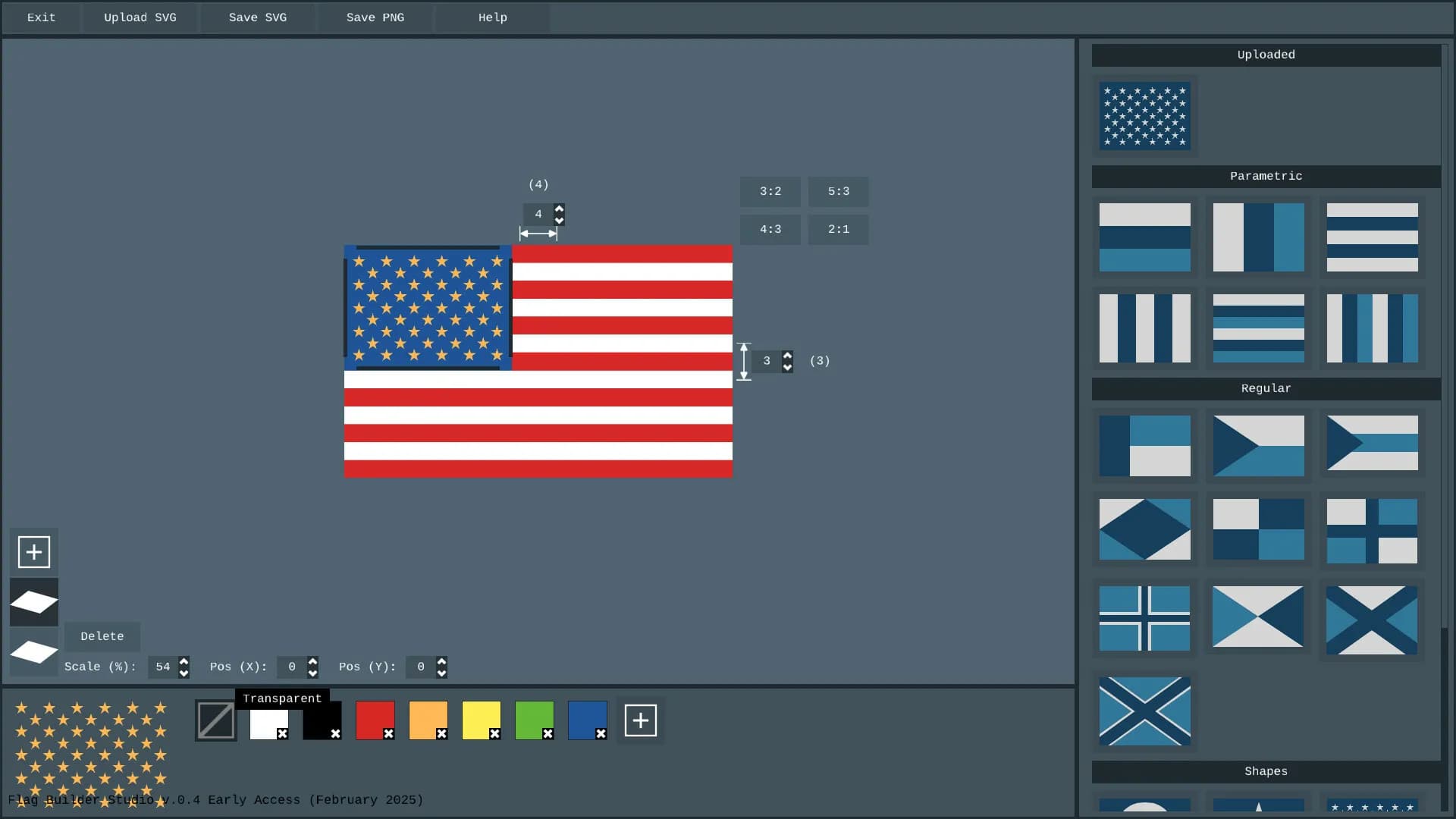 Flag Builder Studio screenshot screenshot 1