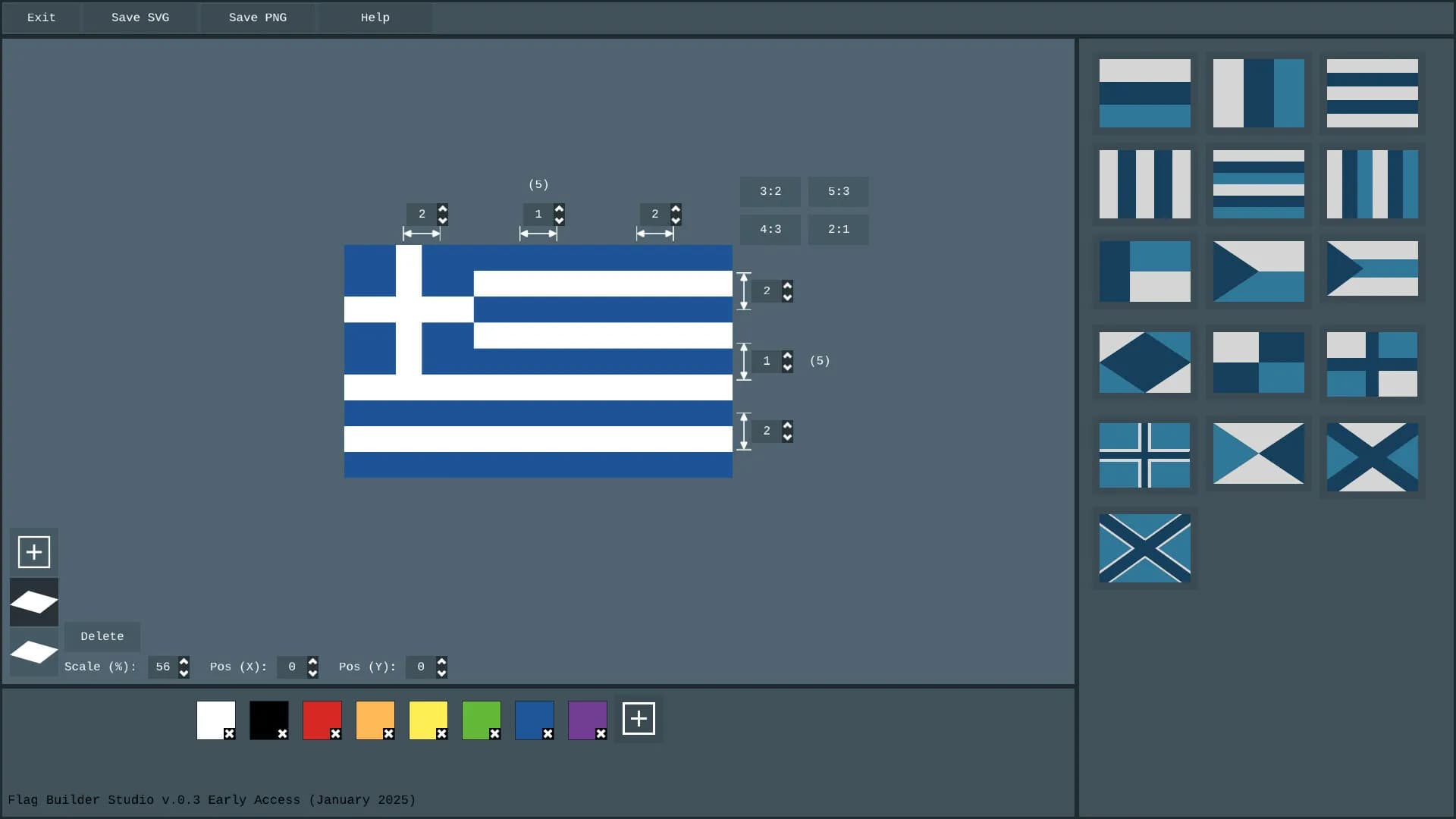 Flag Builder Studio screenshot screenshot 2