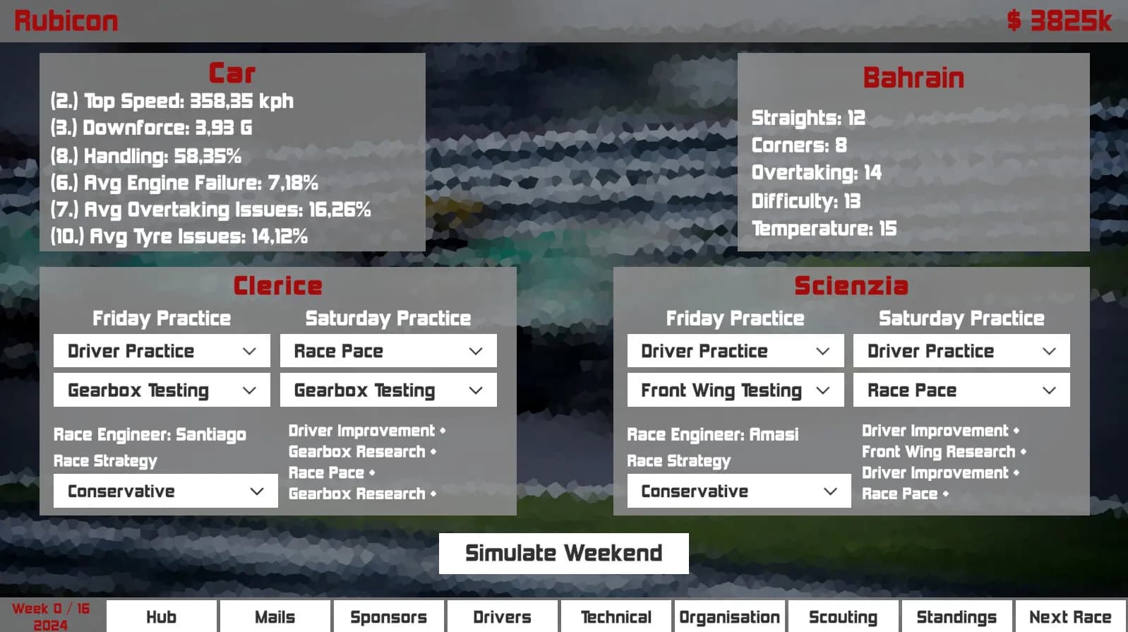 Formula Racing Manager screenshot screenshot 2