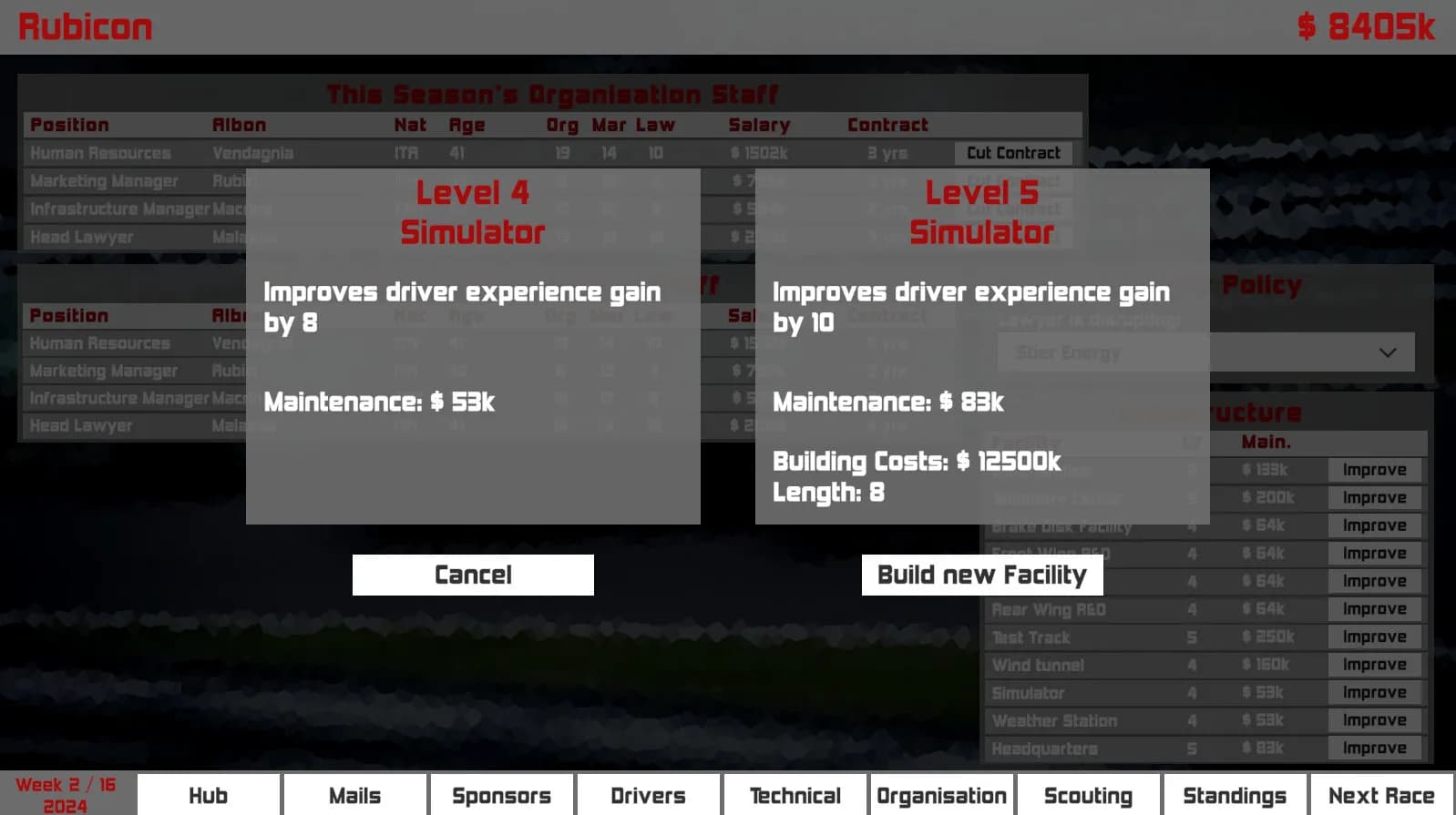 Formula Racing Manager screenshot screenshot 6