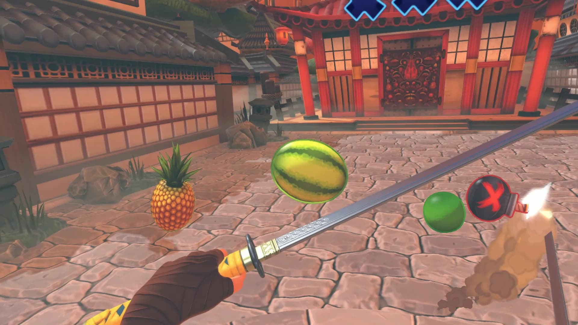 Fruit Ninja VR screenshot screenshot 2
