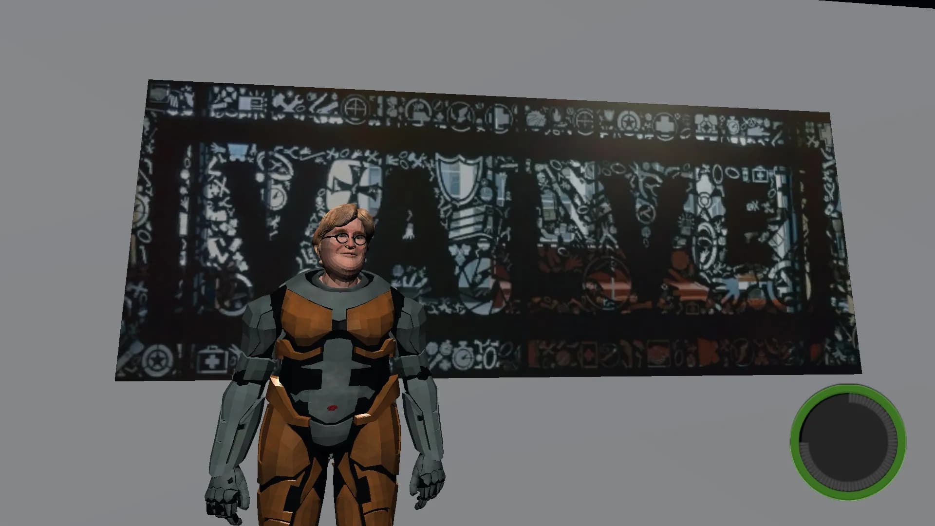 Gabe Newell Simulator screenshot screenshot 1