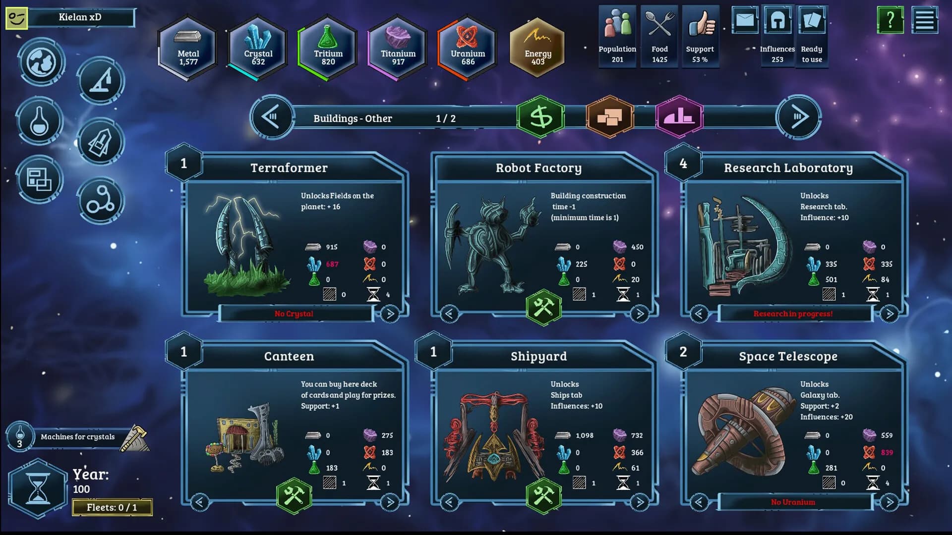Galactic Empire screenshot screenshot 7