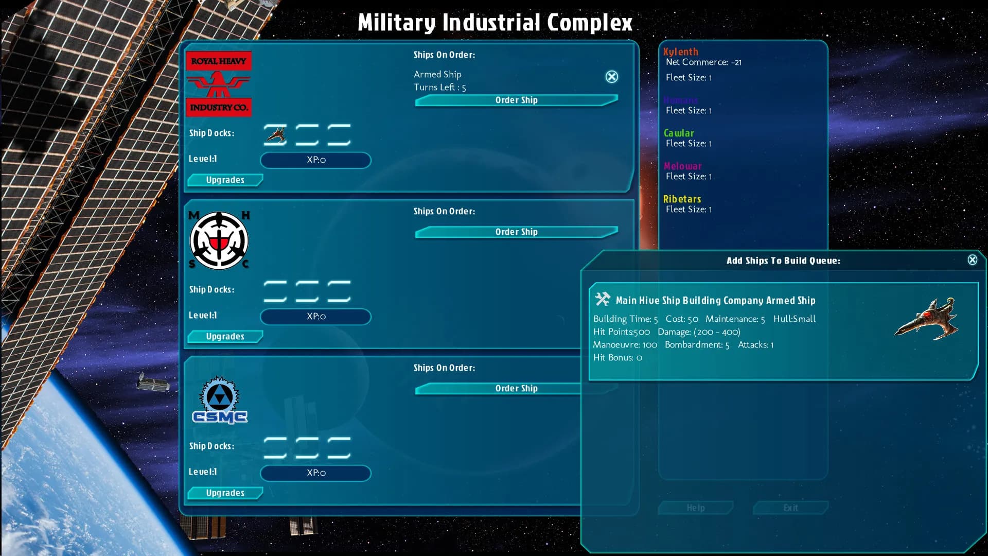 Galactic Inheritors screenshot screenshot 4