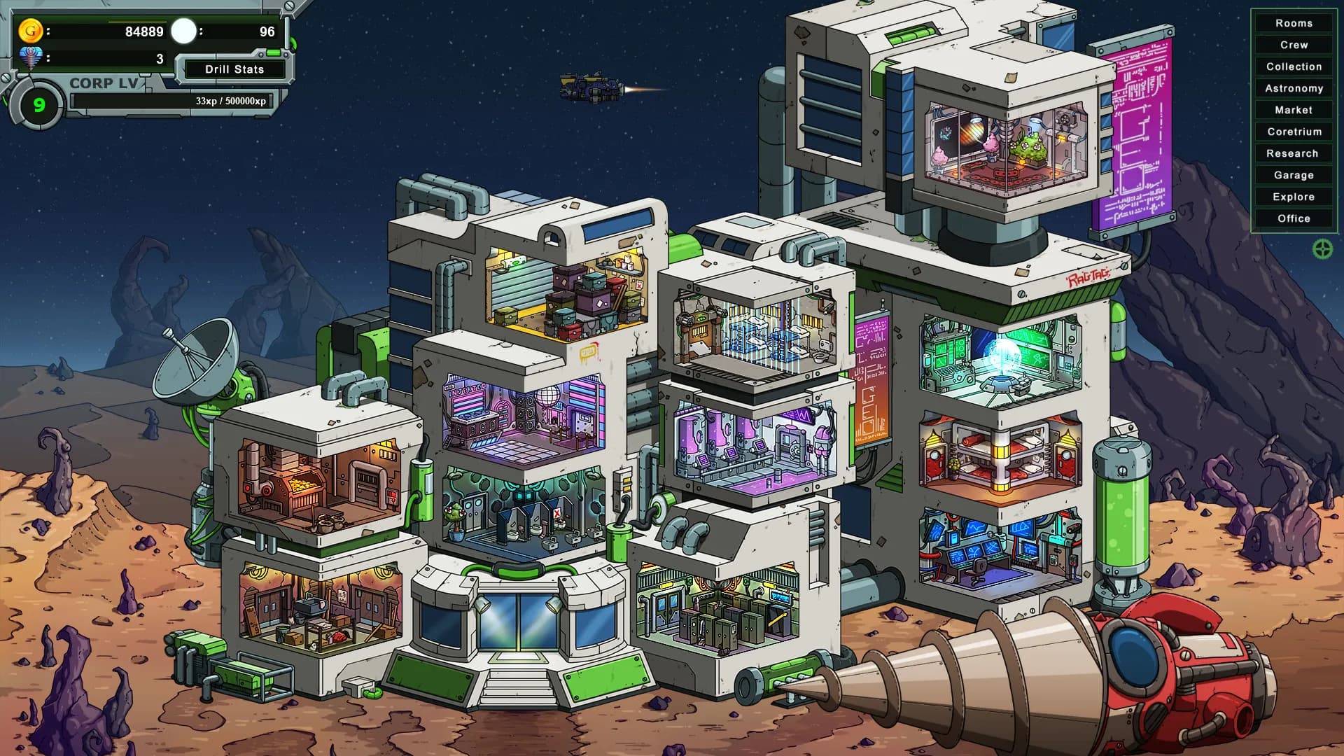Galactic Mining Corp screenshot screenshot 0