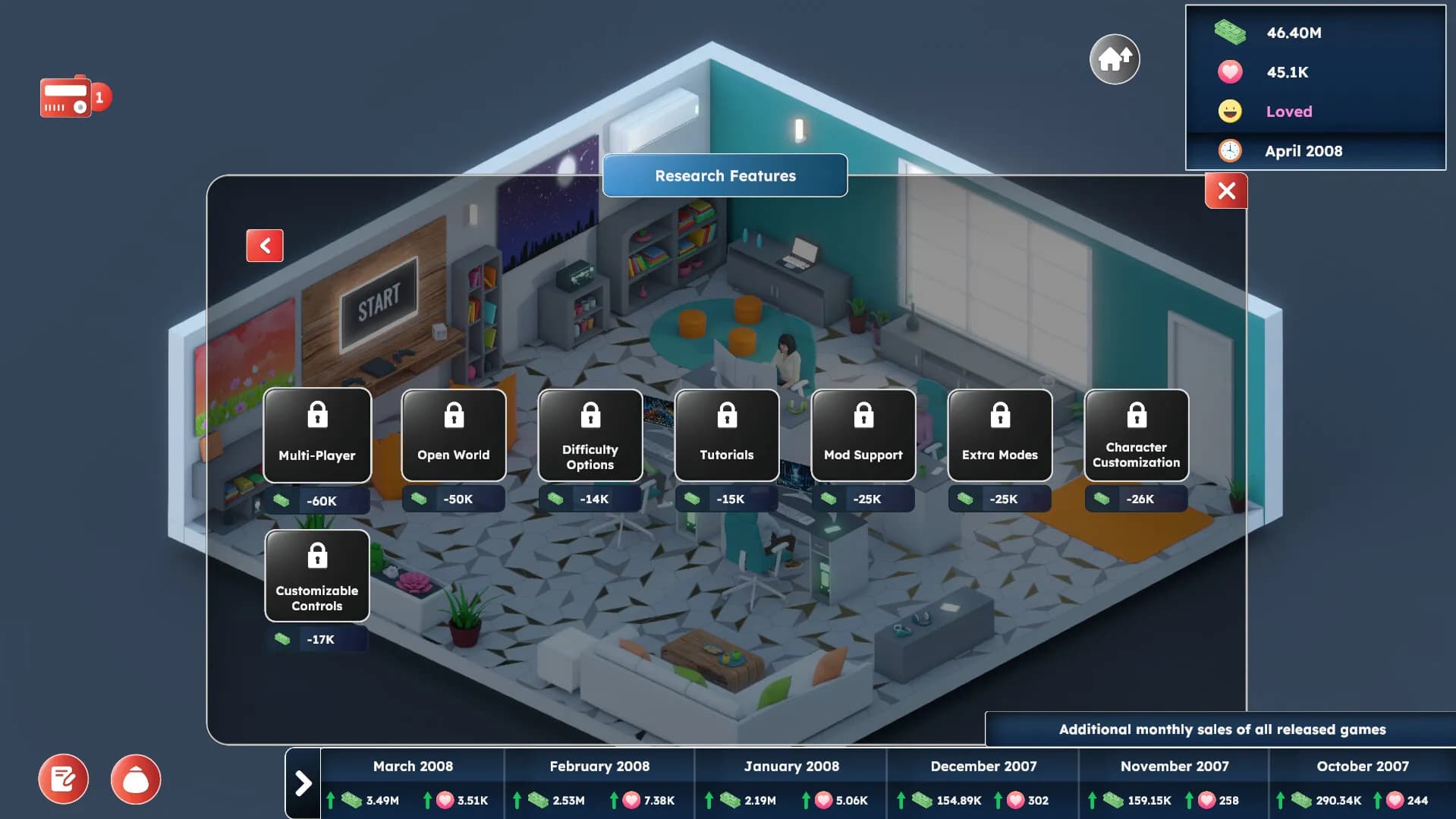 Game Builder Tycoon screenshot screenshot 4