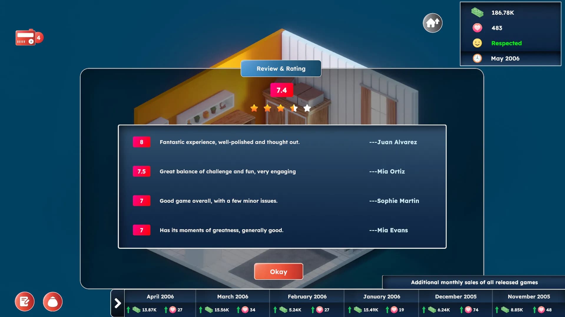 Game Builder Tycoon screenshot screenshot 5
