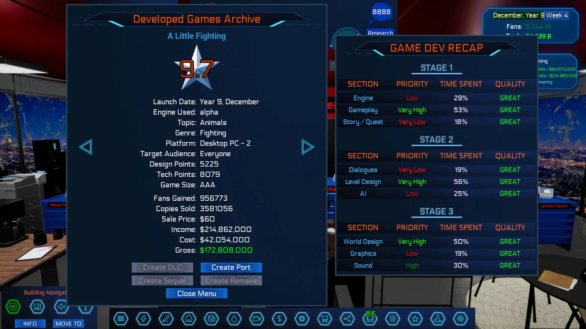 Game Dev Masters screenshot screenshot 3