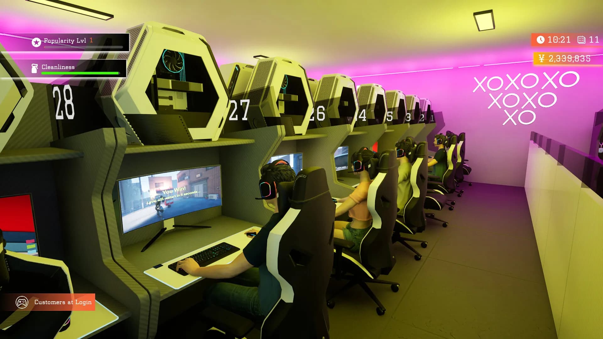 Gaming Cafe Simulator screenshot screenshot 0