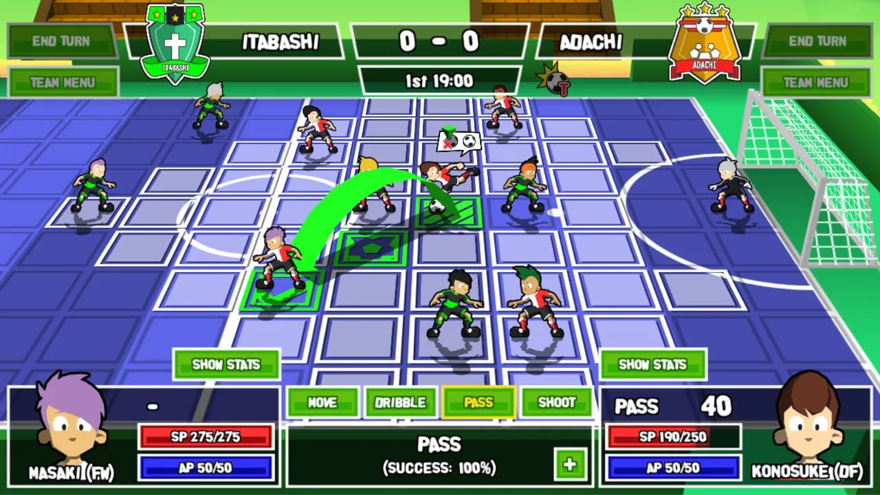 Ganbare! Super Strikers screenshot screenshot 0