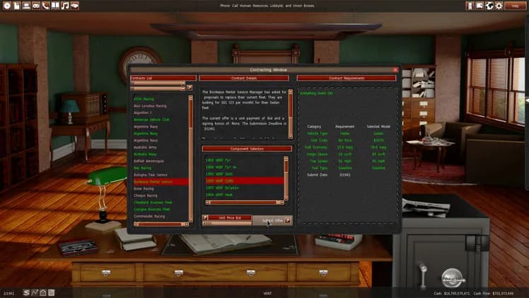 GearCity screenshot screenshot 5