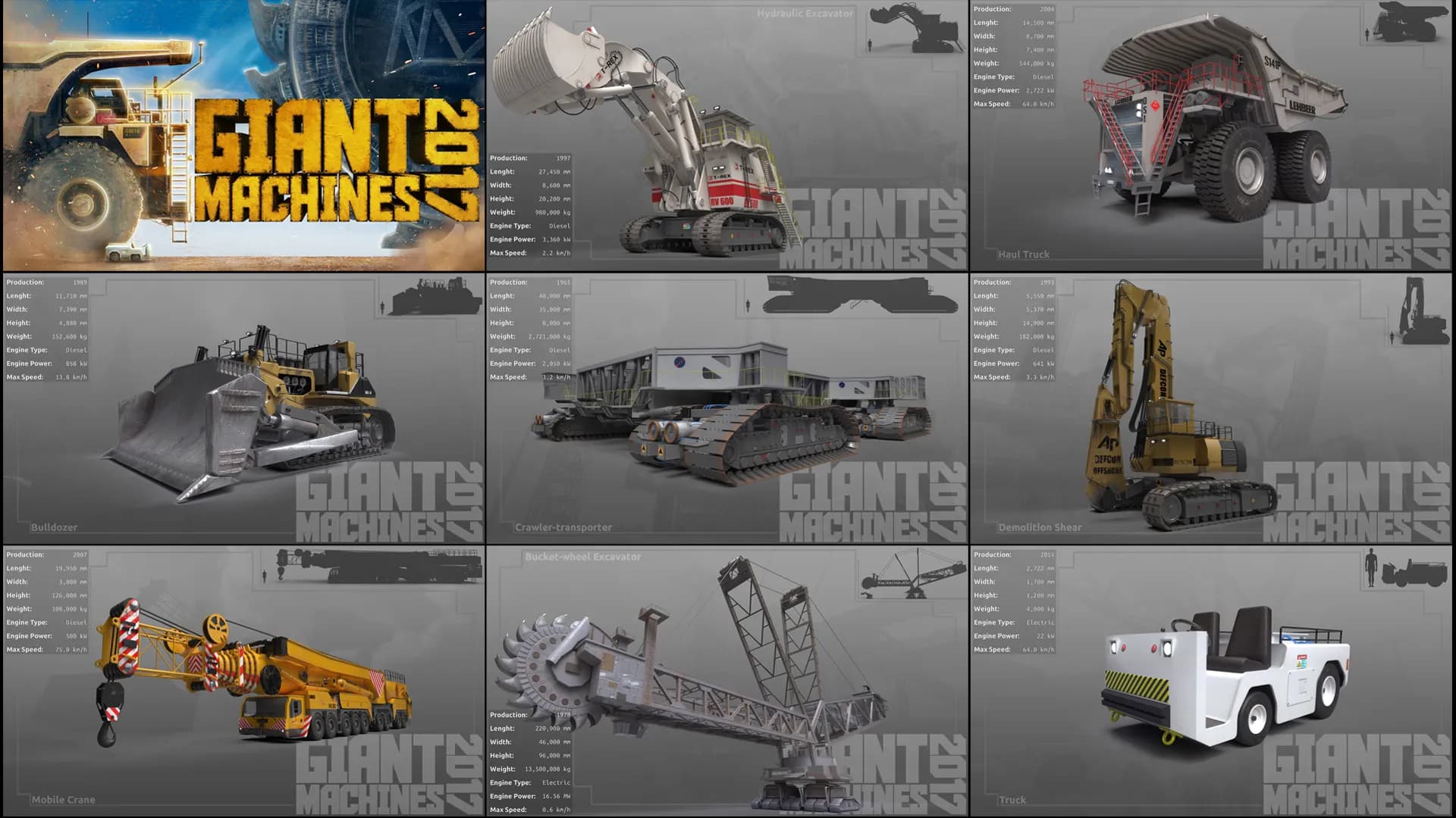 Giant Machines 2017 screenshot screenshot 2