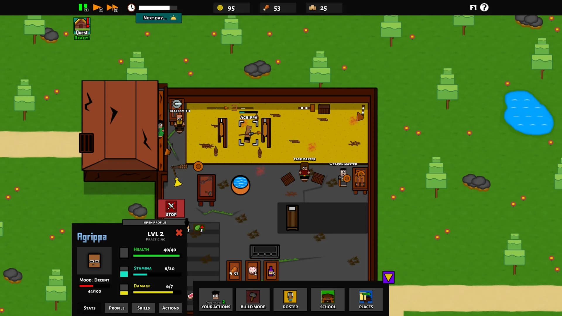 Gladiator School screenshot screenshot 0