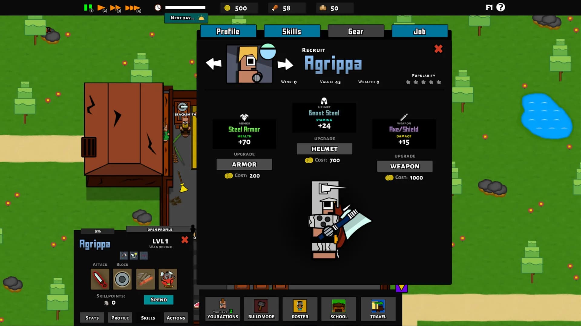 Gladiator School screenshot screenshot 7