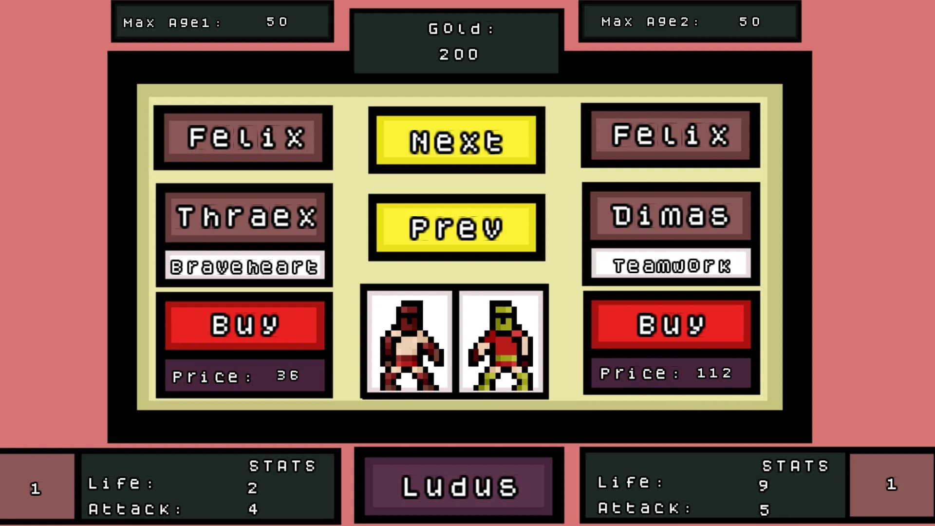 Gladiators IDLE screenshot screenshot 9