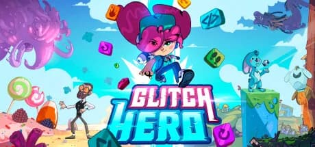 glitch hero vertical card thumbnail