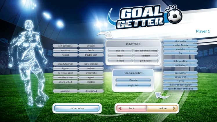 Goalgetter screenshot screenshot 1