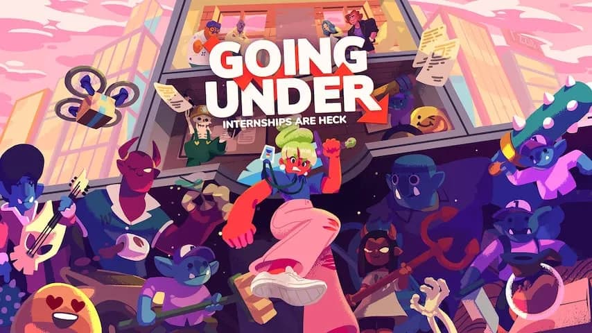 going under vertical card thumbnail