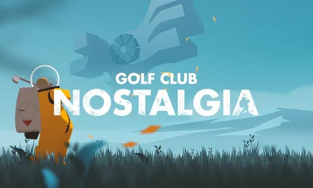 golf club nostalgia vertical card thumbnail