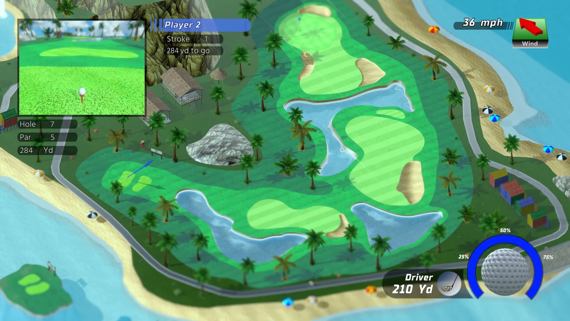 Golf Up Tropical screenshot screenshot 6