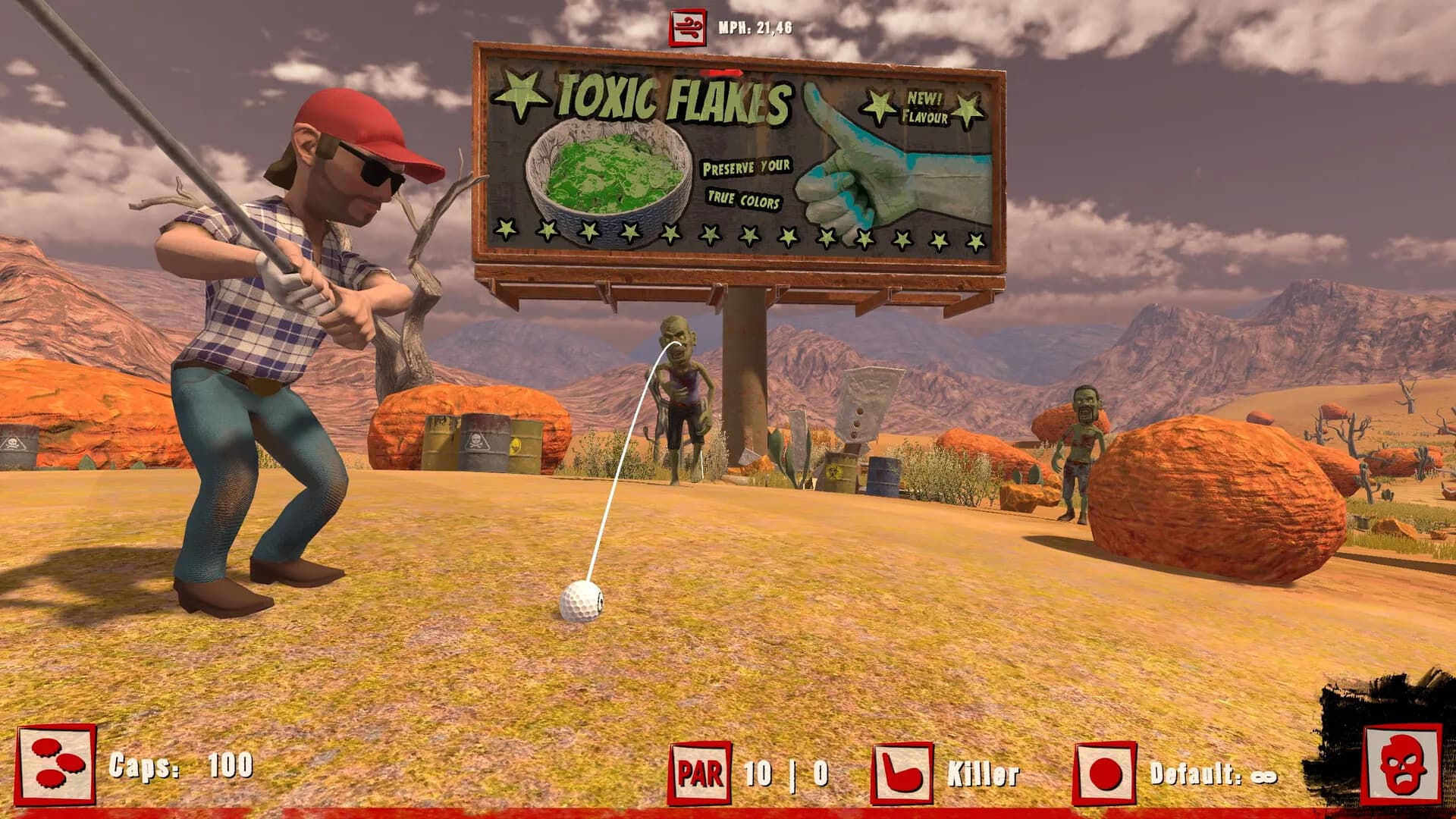 Golf VS Zombies screenshot screenshot 0