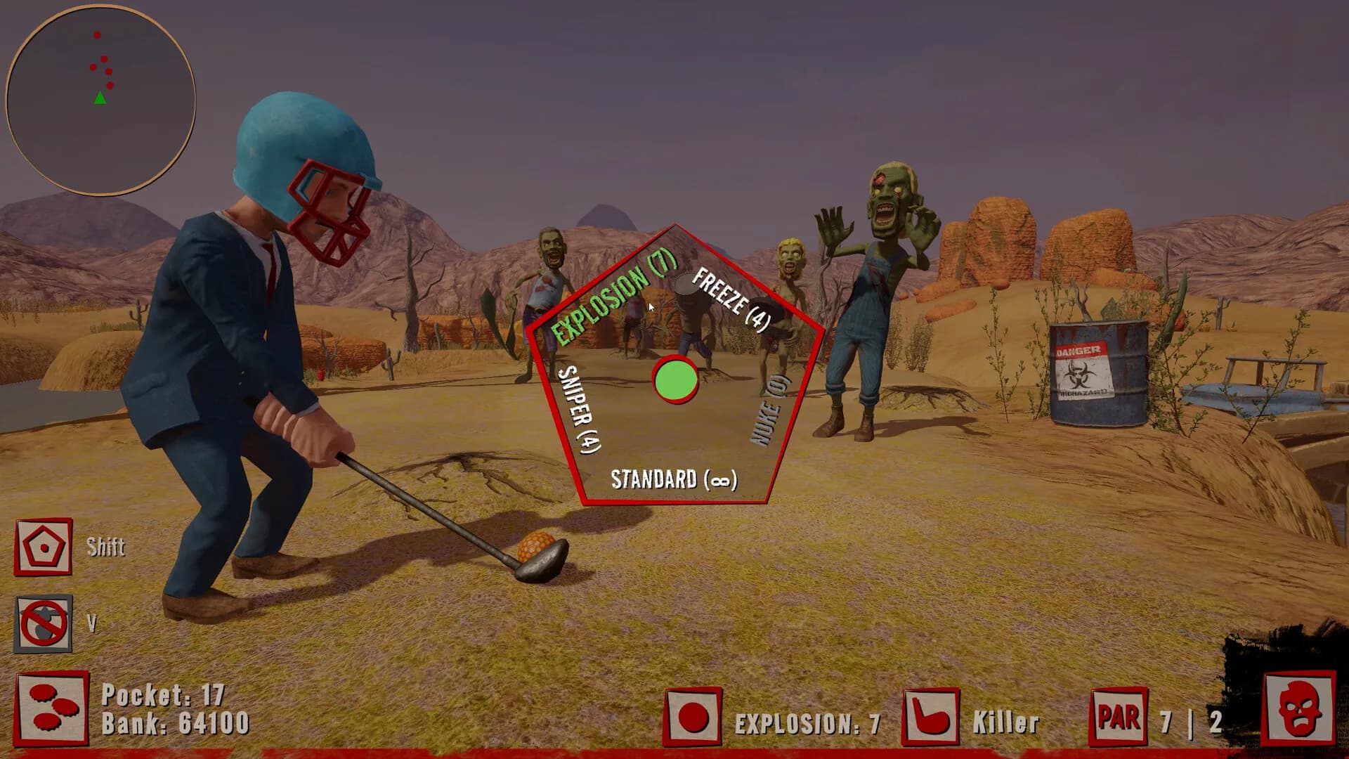 Golf VS Zombies screenshot screenshot 6