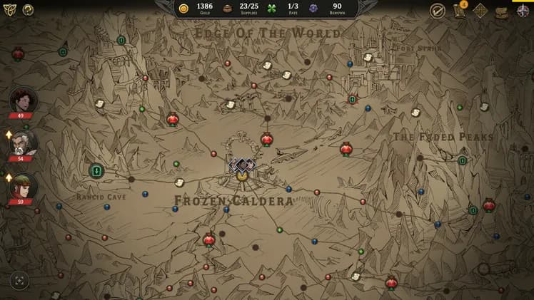Gordian Quest screenshot screenshot 3