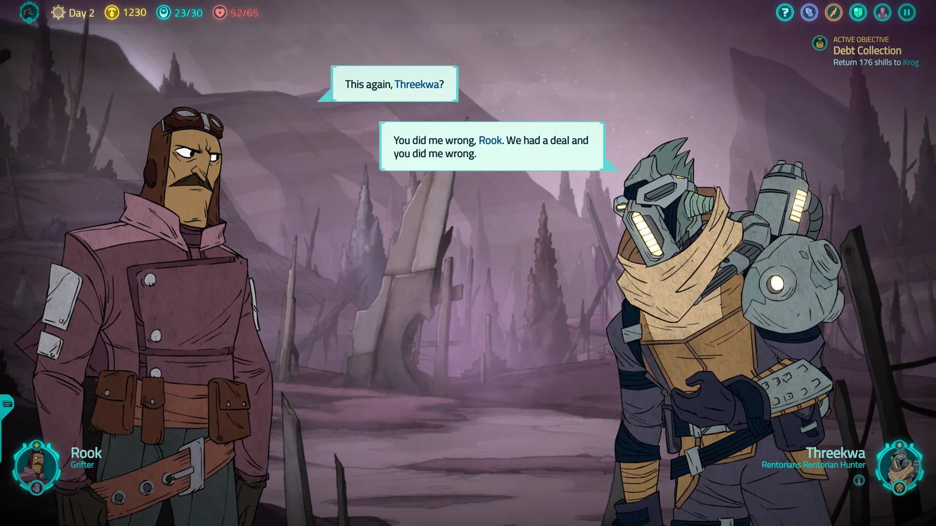 Griftlands screenshot screenshot 5